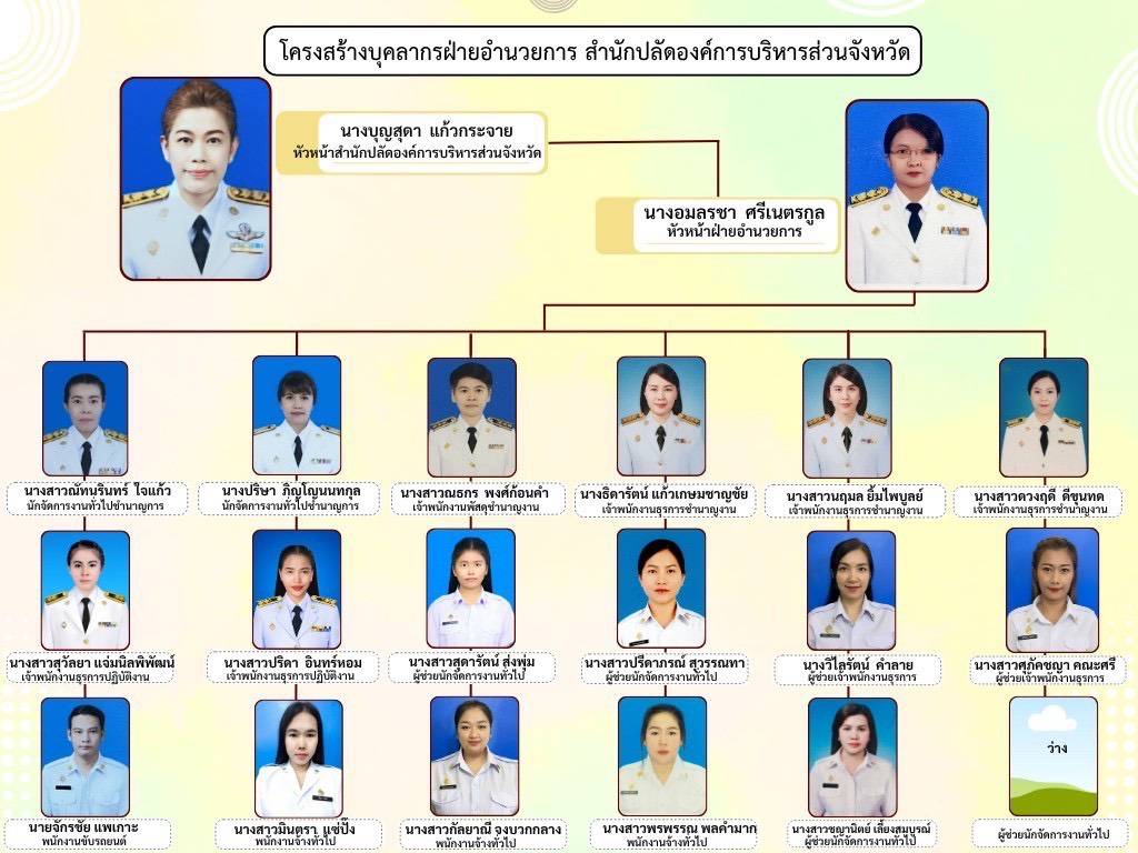 โครงสร้างฝ่ายอำนวยการ